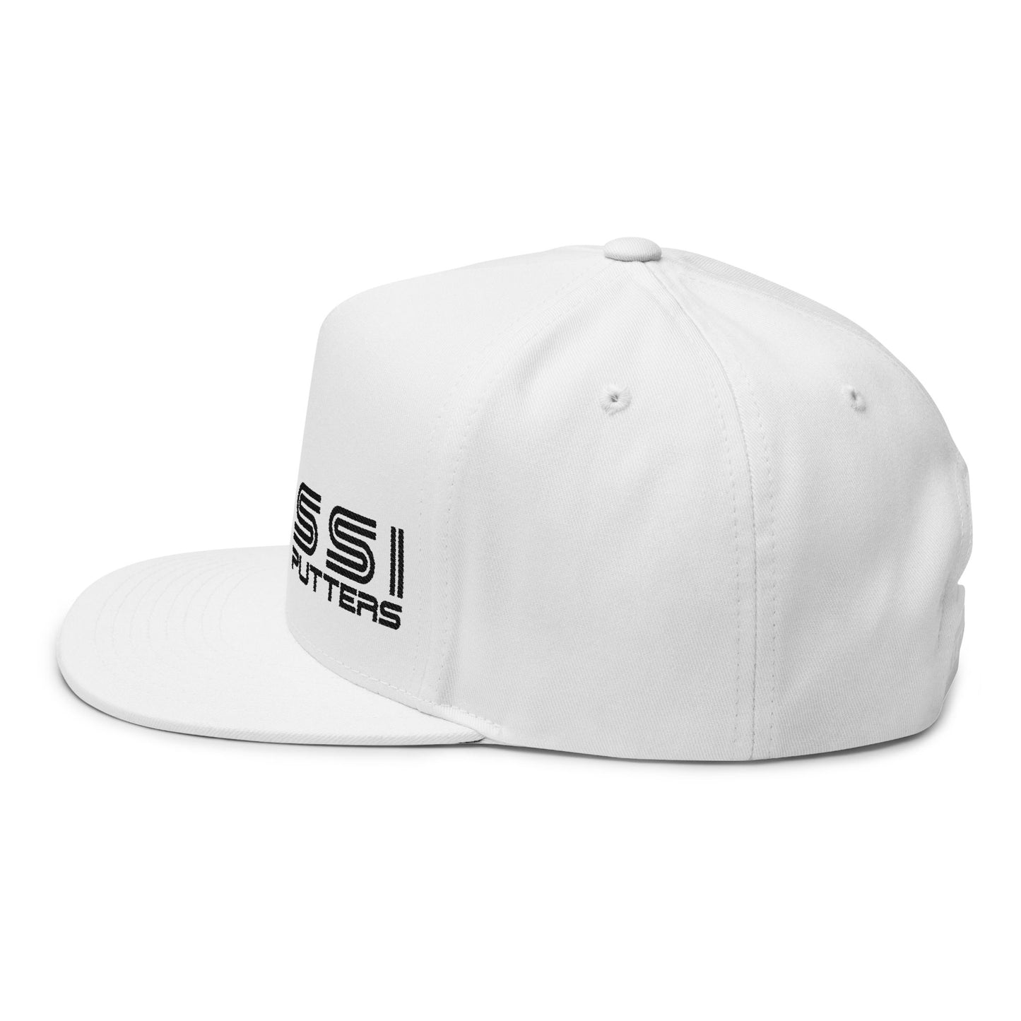 Chassi Putters Flat Bill Cap - Stylish Golf Hat for Enthusiasts