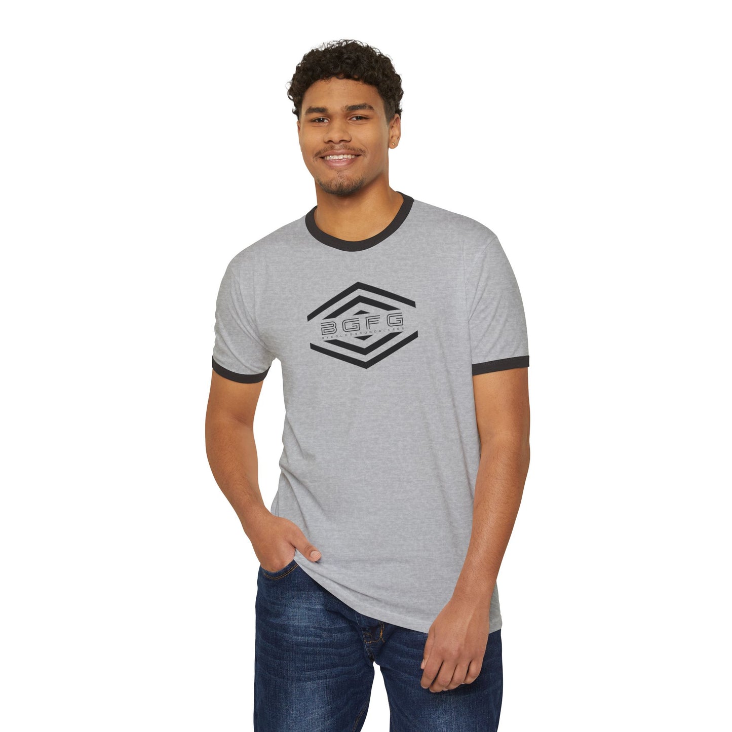 Retro Unisex BGFG Ringer T-Shirt
