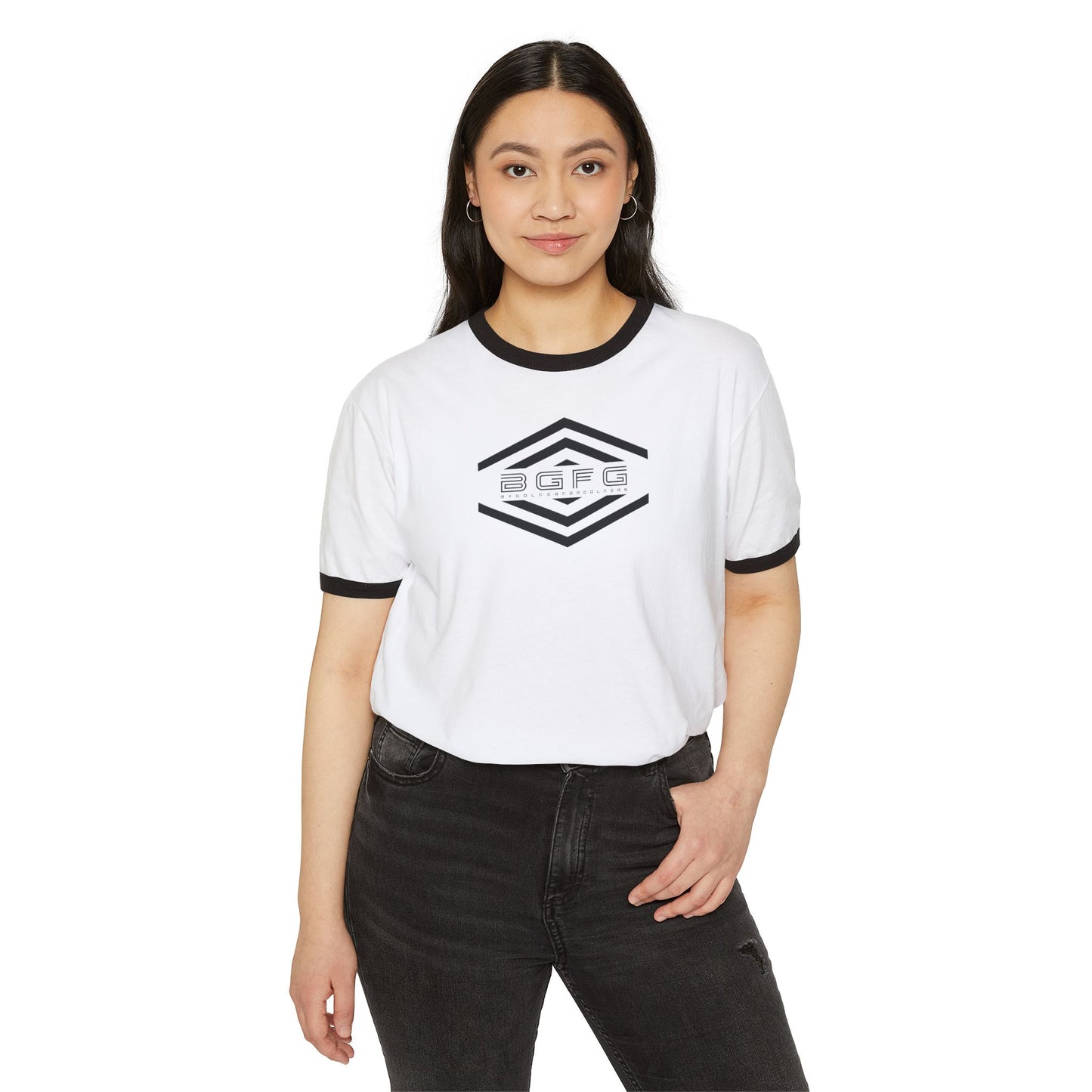 Retro Unisex BGFG Ringer T-Shirt
