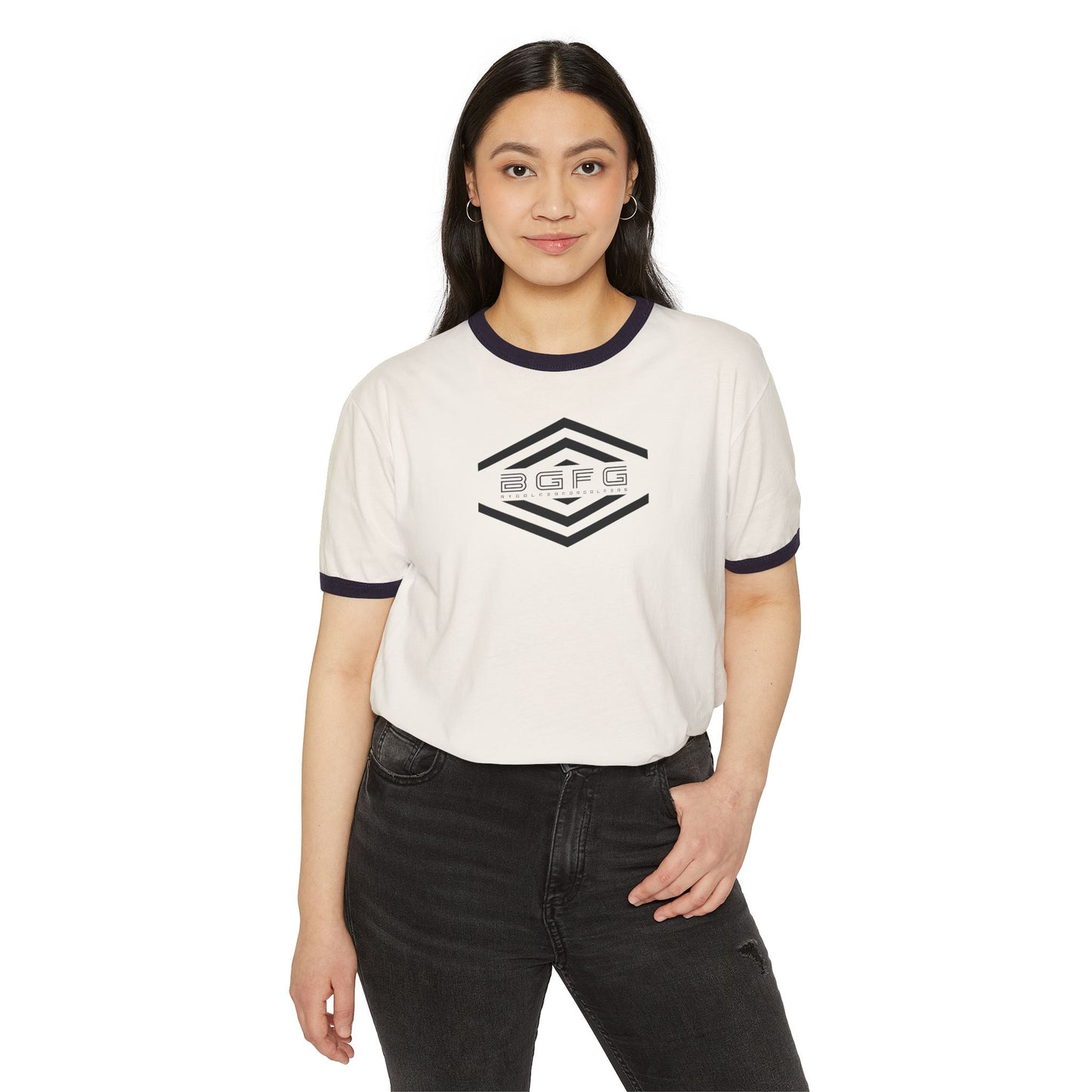 Retro Unisex BGFG Ringer T-Shirt
