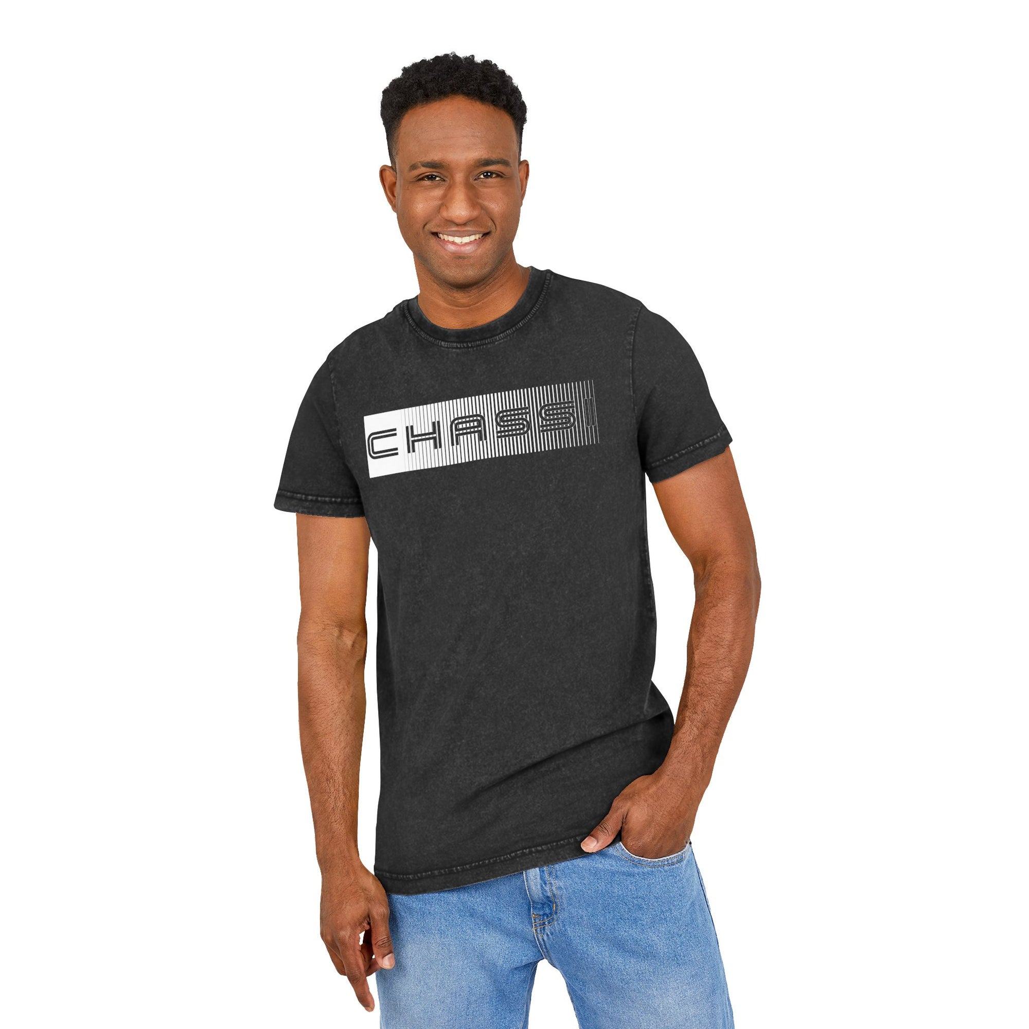 Acid Washed CHASSI RETRO FADE Tee