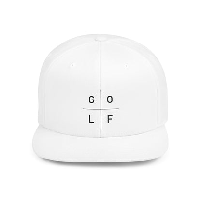 G|O|L|F Flat Bill Snapback