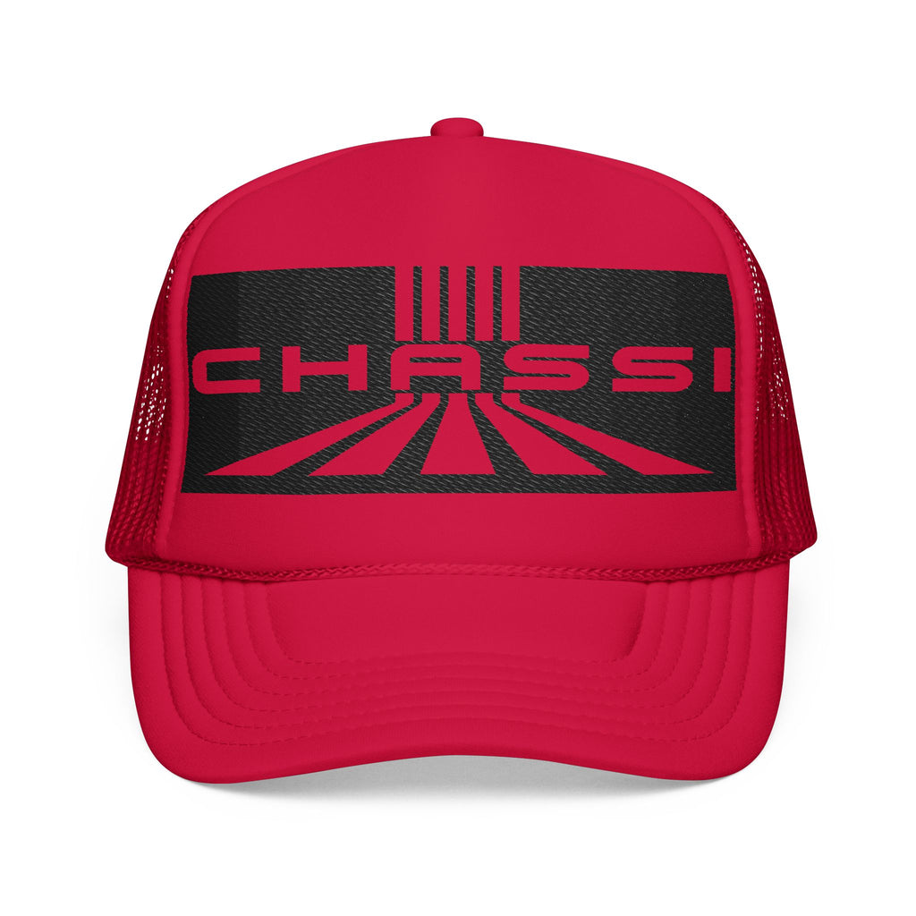 Chassi Embroidered Foam RETRO Trucker Hat