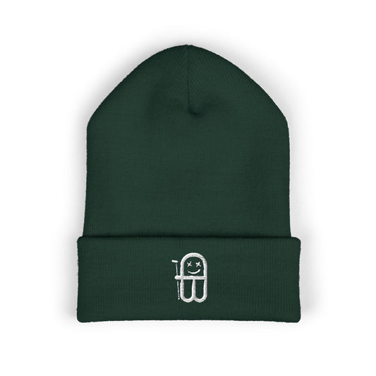 Classic Cuffed Beanie | Putter Junky Embroidered Icon