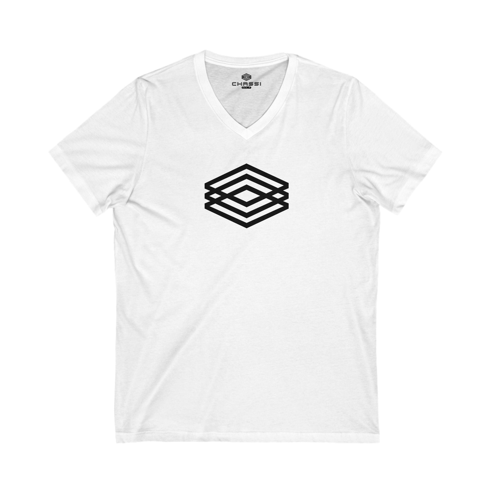 CHASSI ICON: Jersey Short Sleeve V-Neck Tee