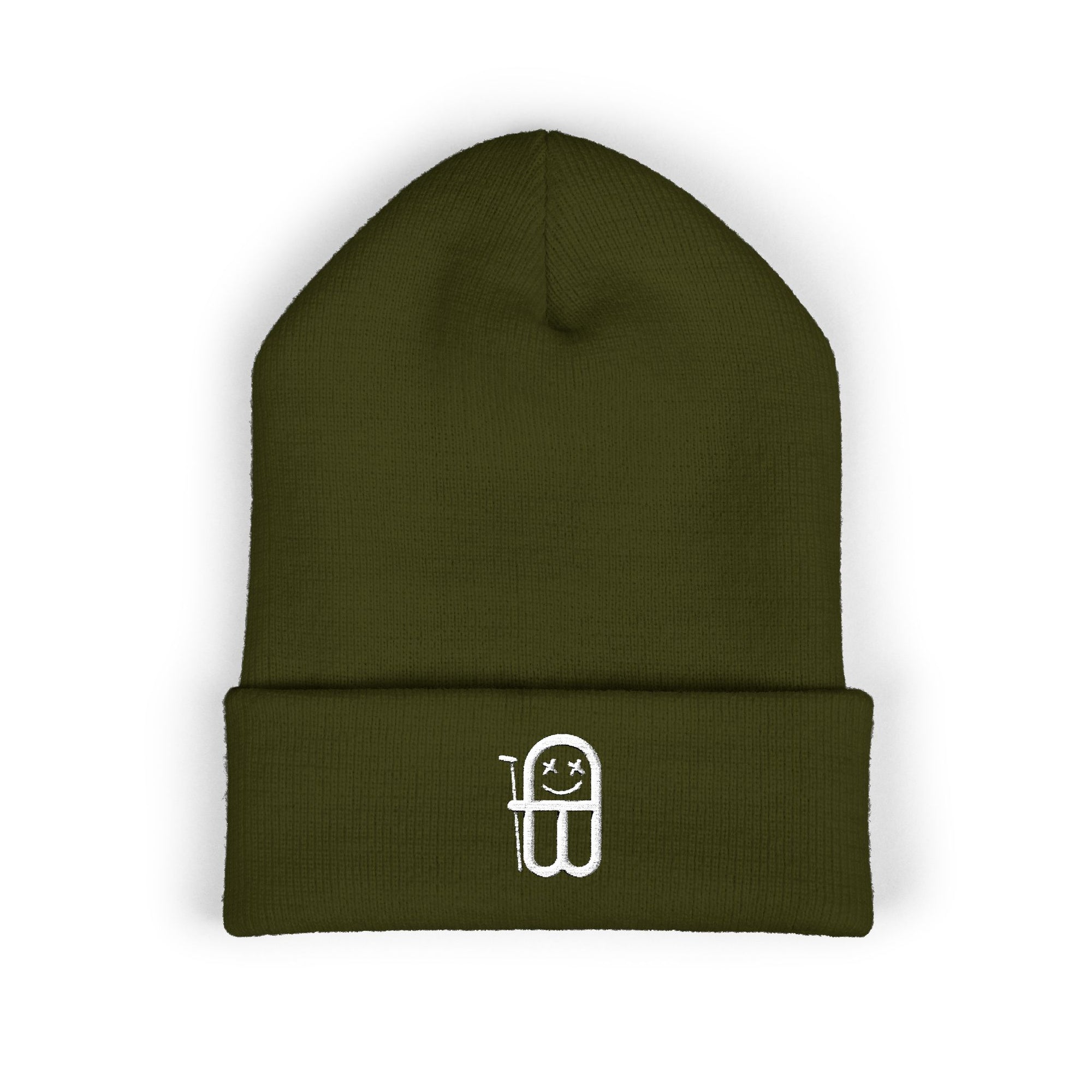 Classic Cuffed Beanie | Putter Junky Embroidered Icon