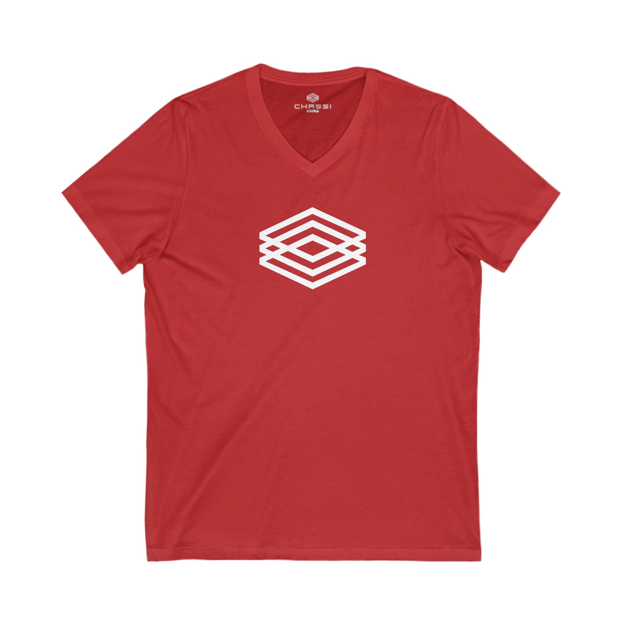 CHASSI ICON: Jersey Short Sleeve V-Neck Tee