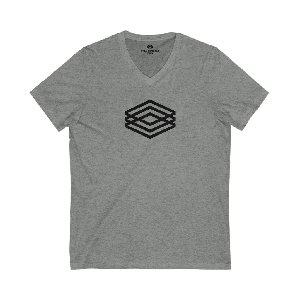 CHASSI ICON: Jersey Short Sleeve V-Neck Tee