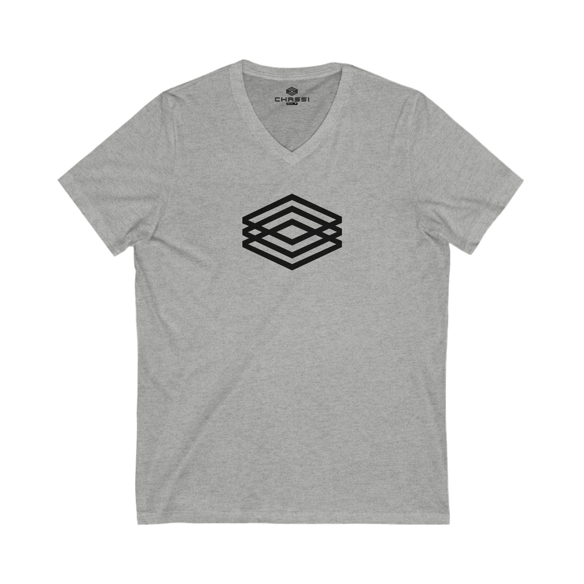 CHASSI ICON: Jersey Short Sleeve V-Neck Tee