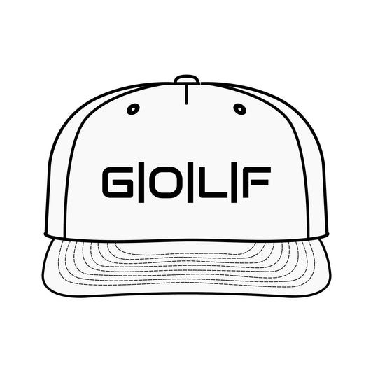 G|O|L|F Surf Cap - Stylish Adjustable Beach Hat for Golf Lovers