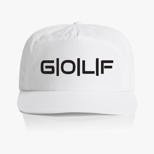 G|O|L|F Surf Cap - Stylish Adjustable Beach Hat for Golf Lovers