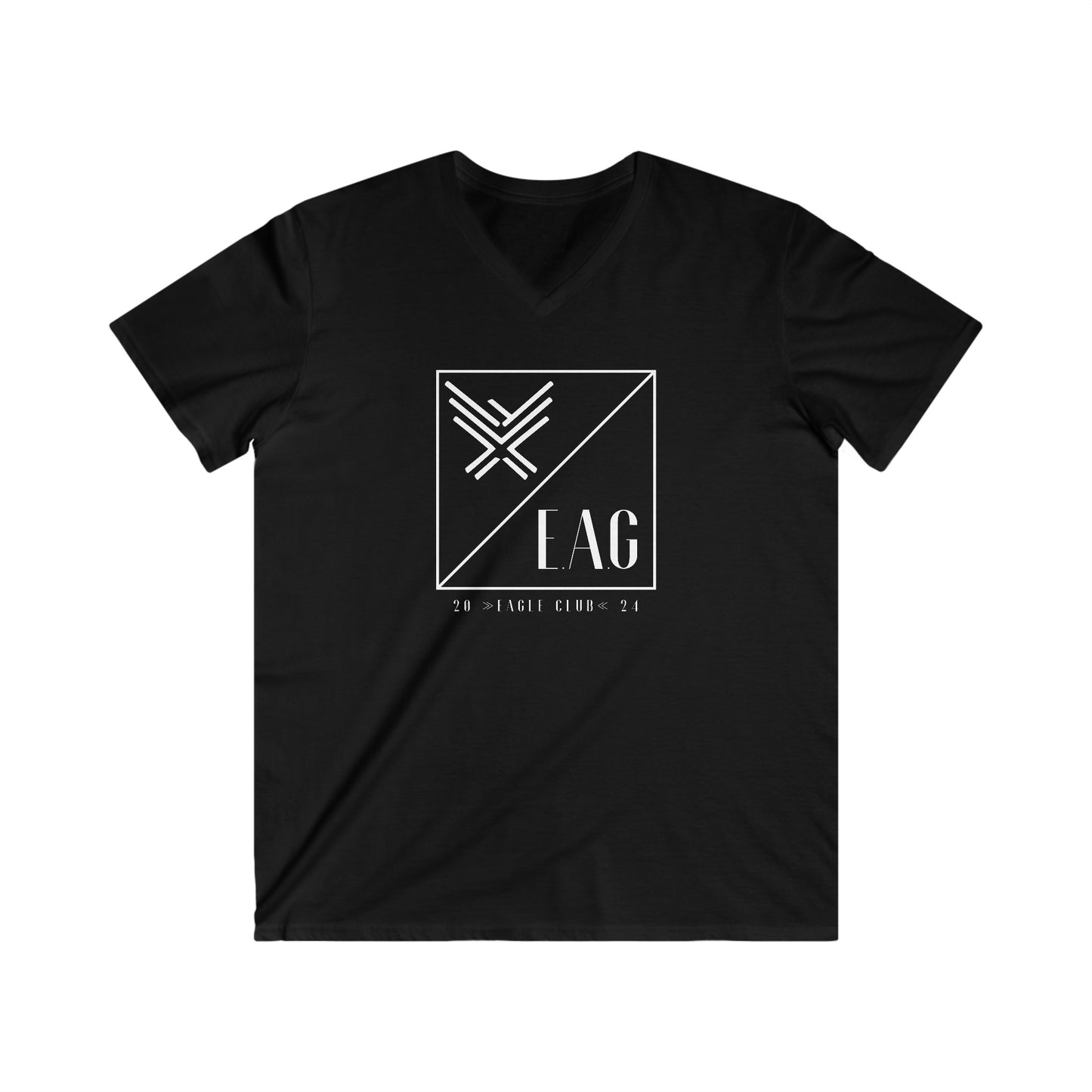 EAG Club 2024: Men's Fitted V-Neck Short Sleeve Tee